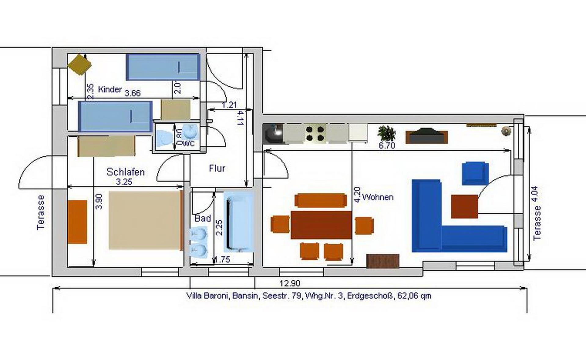 Schoene Ferienwohnung In Seebad Bansin 200M Vom Strand هيرينجسدورف المظهر الخارجي الصورة